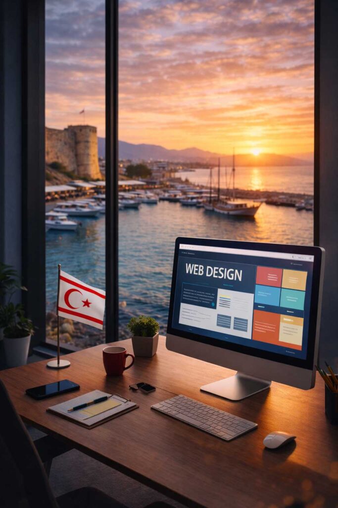 KKTC'de profesyonel web tasarım hizmeti, Girne Lefkoşa web sitesi yaptırma