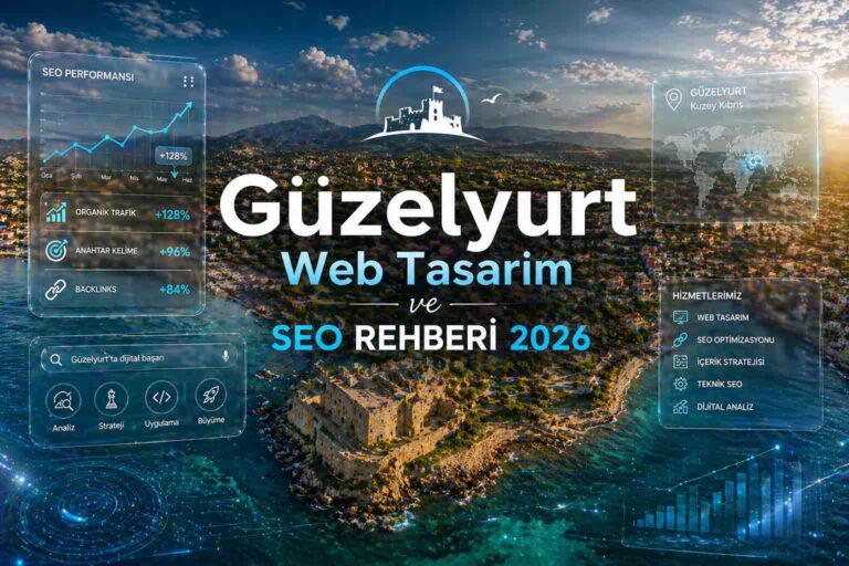 Güzelyurt web tasarım ve SEO hizmetleri ile dijital pazarlama stratejisi planlaması.
