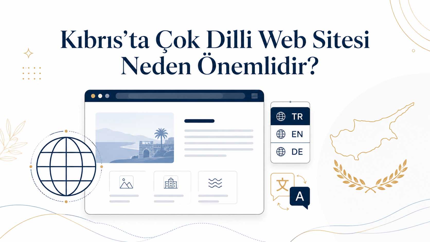 Kıbrıs’ta çok dilli web sitesi neden önemlidir - KKTC Rehberi